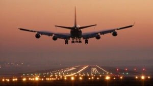 File photo dated 02/01/08 of a plane coming in to land at Gatwick Airport, as the airport celebrates its 80th anniversary of its first flight.