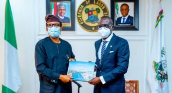 Business File: CEO of MTNN Pays Courtesy Visit to the Governor of Lagos State