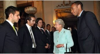 Queen Elizabeth II: How Former Arsenal Star Emmanuel Eboue Made Her Majesty Laugh at Buckingham Palace