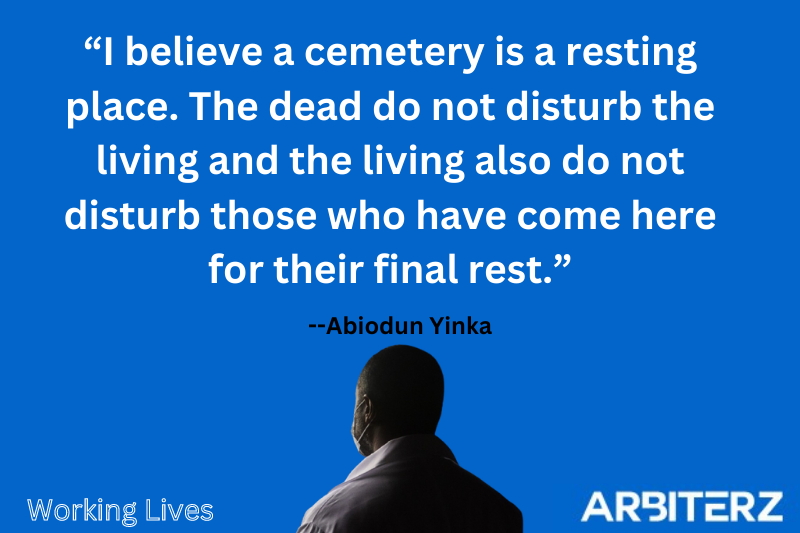Cemetery: Abiodun Yinka