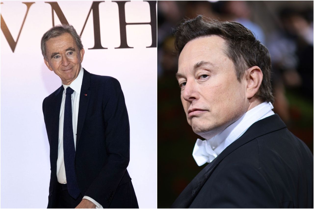 World's Richest Men Bernard Arnault, Elon Musk Lunch Together in