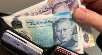 Banknotes featuring King Charles III enter circulation in UK