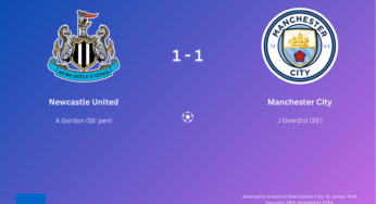 Manchester City take lead before Gordon scores a controversial penalty to equalise for Newcastle!