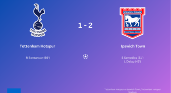 Tottenham Hotspur seesaw season continuous as they lose at home to Ipswich Town