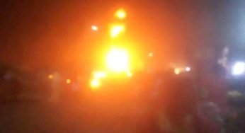 Fire Outbreak at Iweka Road, Onitsha: Shops and Goods Worth Millions Destroyed