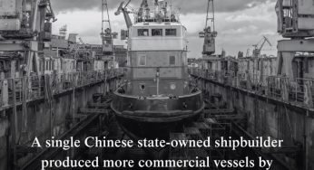 US Takes Actions Against Chinese Shipbuilding -USTR