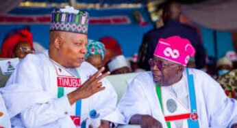 APC North-East Meeting Descends Into Chaos After Ganduje Endorses Tinubu, Leaves Out Shettima