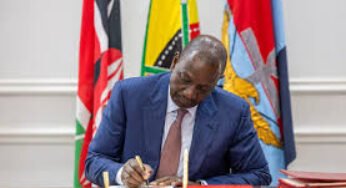Kenya Signs Law Compelling Public Officers to Disclose Every Gift Received Within 48 Hours