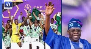 President Tinubu Super Falcons