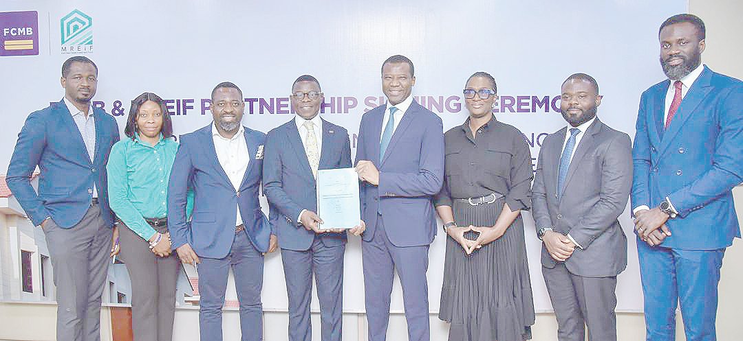 Business File: Signing of N10 billion Mortgage Financing Partnership Agreement Between FCMB, MREIF