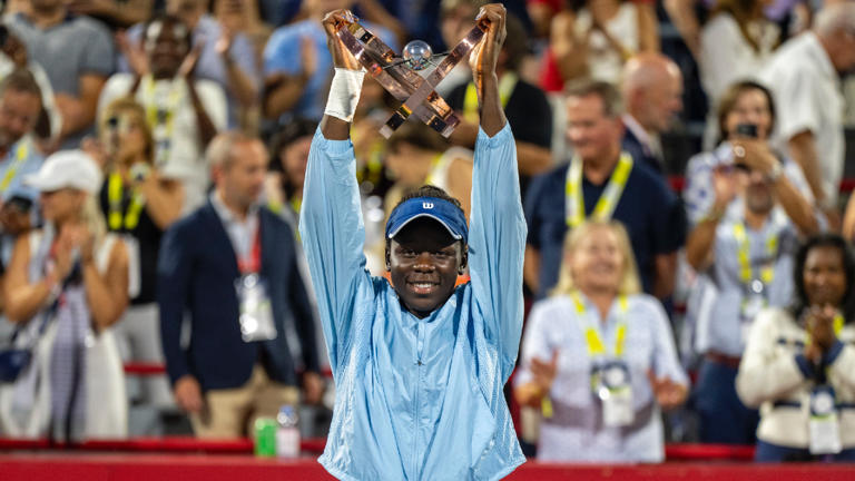 Victoria Mboko Beats Naomi Osaka to Win National Bank Open Title in Montreal