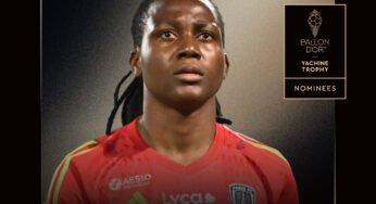 Breaking: 2025 Balon D’or: Super Falcons Goalkeeper Chiamaka Nnadozie Nominated For Yachine Women Trophy