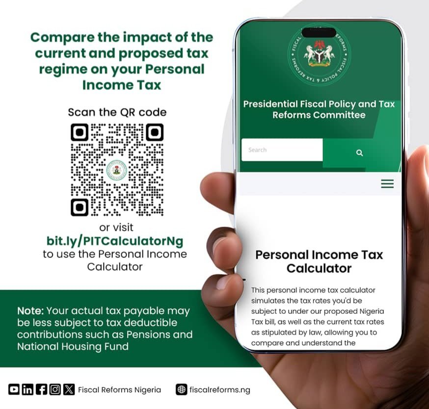Personal Income Tax Calculator