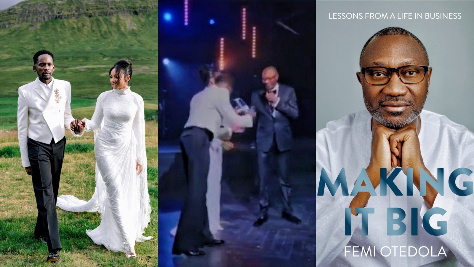 The Viral Speech from Femi Otedola that made the internet talk – Mr Eazi Wedding