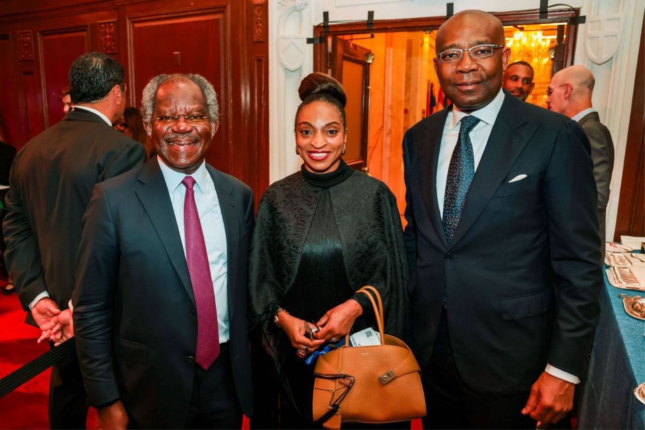 Chairman and Chief Executive Officer of Global Infrastructure Partners (GIP), Adebayo Ogunlesi, Honorable Minister Federal Ministry of Industry, Trade and Investment, Dr Jumoke Oduwole, Chairman of Access Bank Plc, Aigboje Aig-Imoukhuede.
