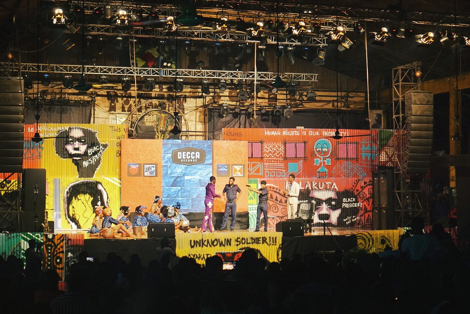 Fela Kuti's Exhibition in lagos