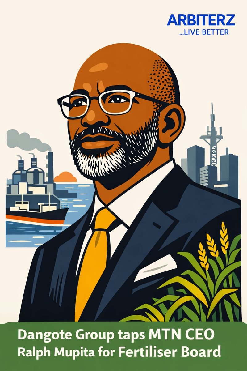 Ralph Mupita Appointed to Board of Dangote Fertiliser