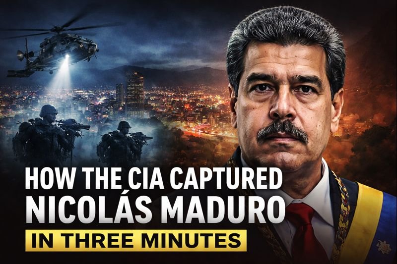 Caracas skyline during U.S. special operations raid targeting Nicolás Maduro