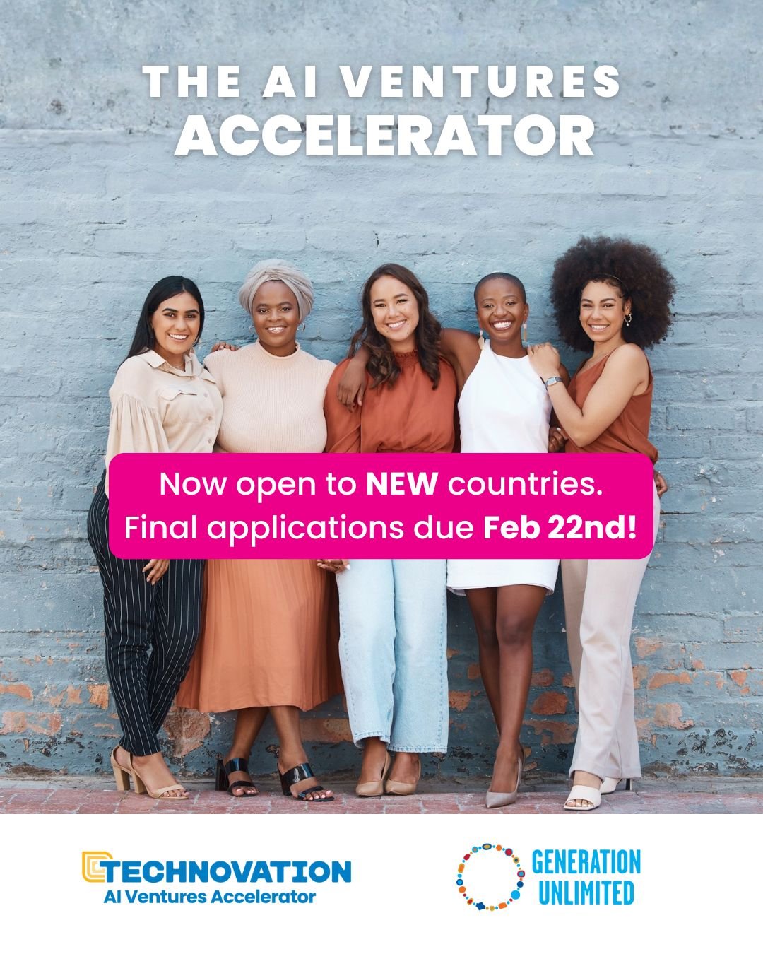 AI Innovation Grant for Women. hashtag AIVenturesAccelerator AIVA2026 Entrepreneurship StartUp VentureCapital