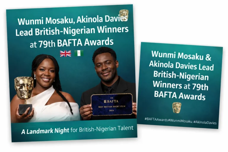 Wunmi Mosaku BAFTA Awards