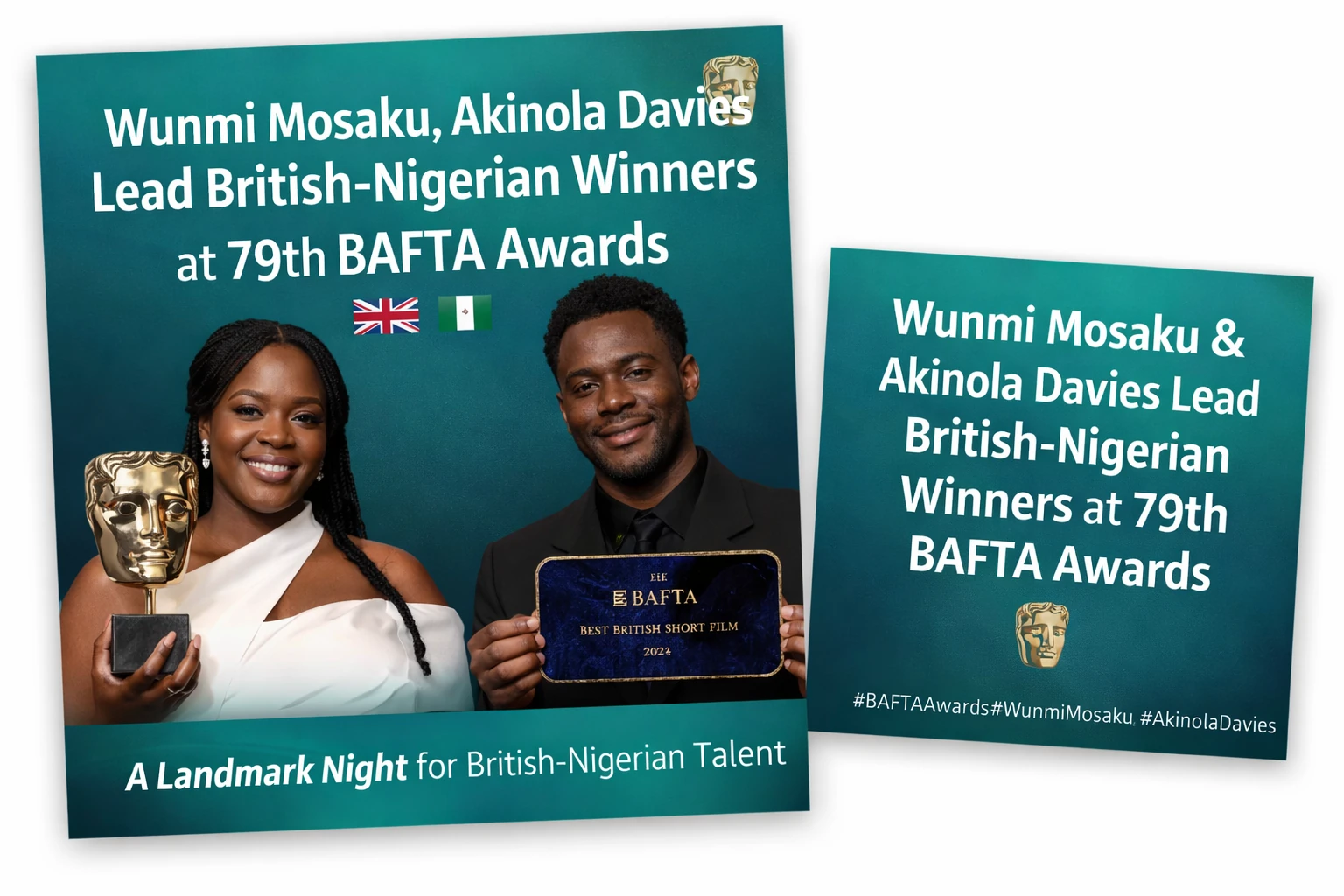 Wunmi Mosaku BAFTA Awards