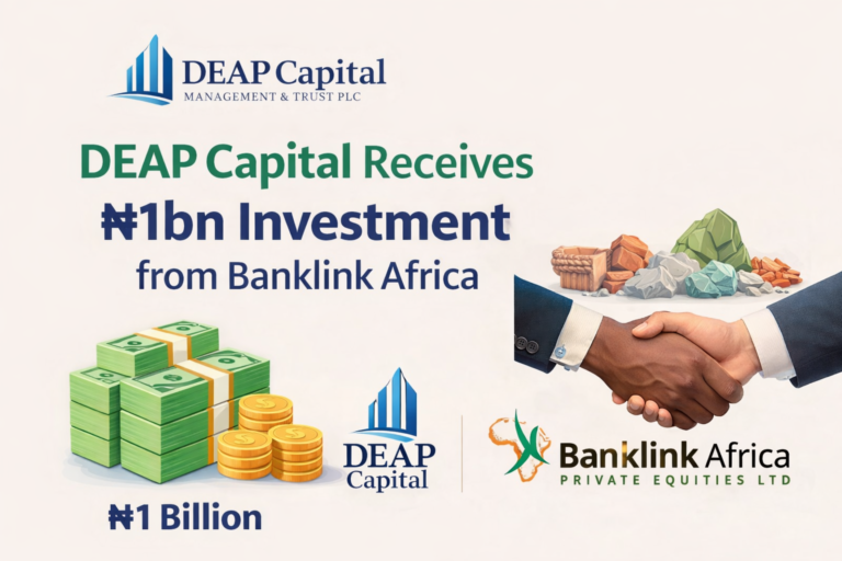 DEAP Capital Equity Injection