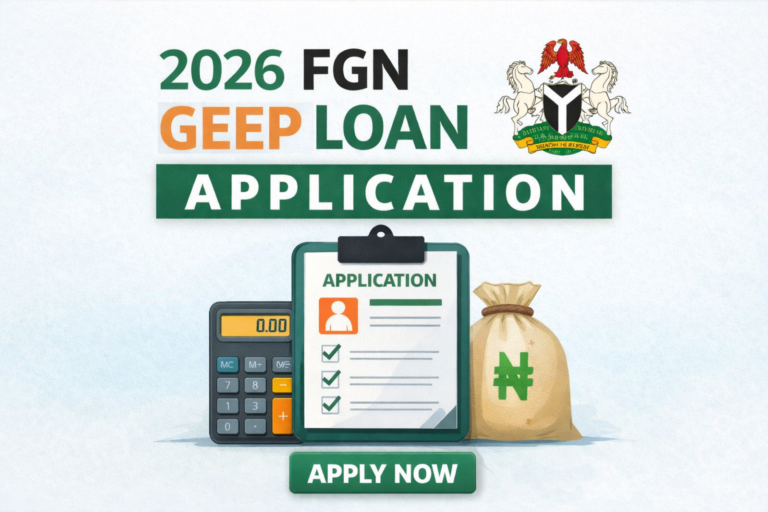 2026 FG GEEP Loan Programme