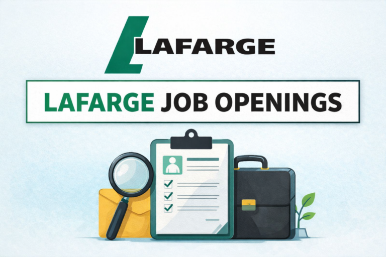 Lafarge Africa Communications Job