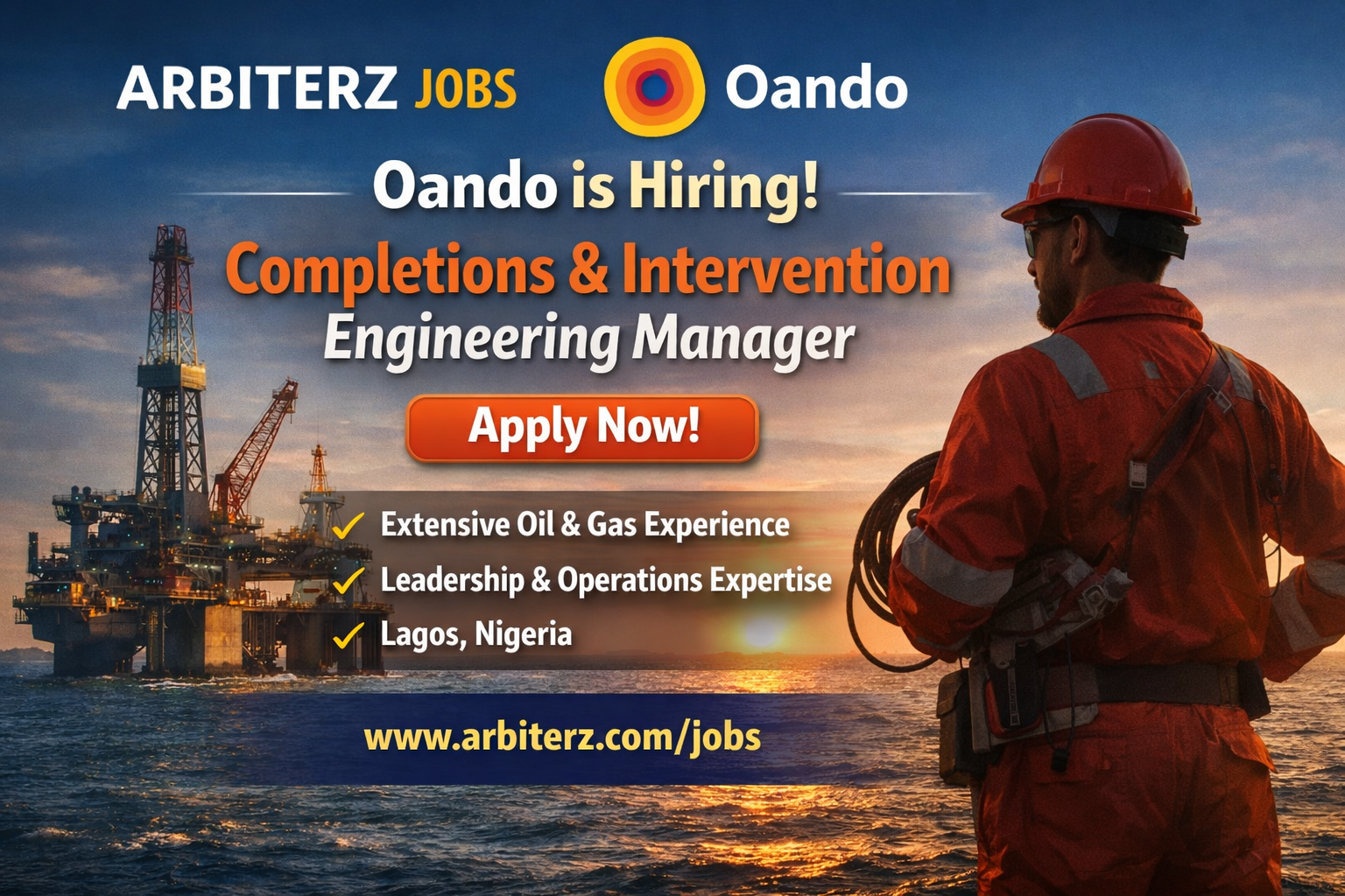 Oando Engineering job