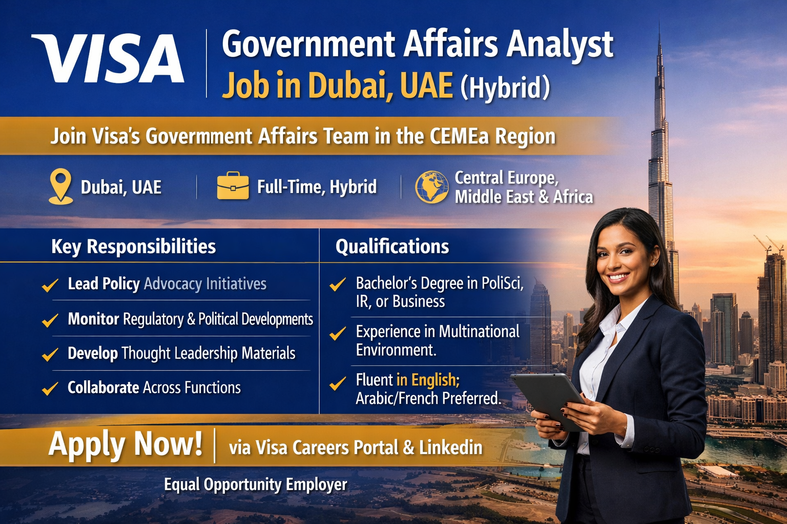 Visa careers in UAE
