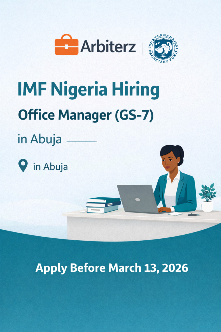 IMF Nigeria job vacancy