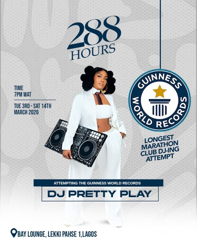 DJ Pretty Play Guinness world record attempt
