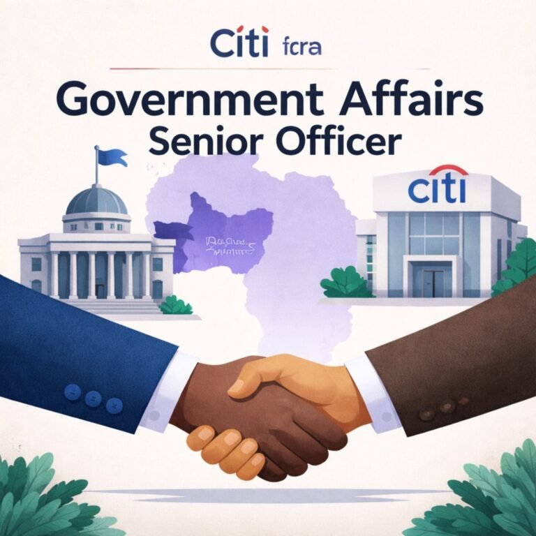 Citi Government Affairs Senior Officer
