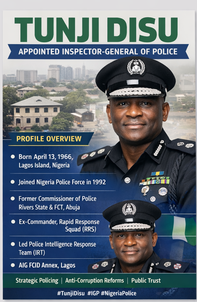 New IGP Tunji Disu