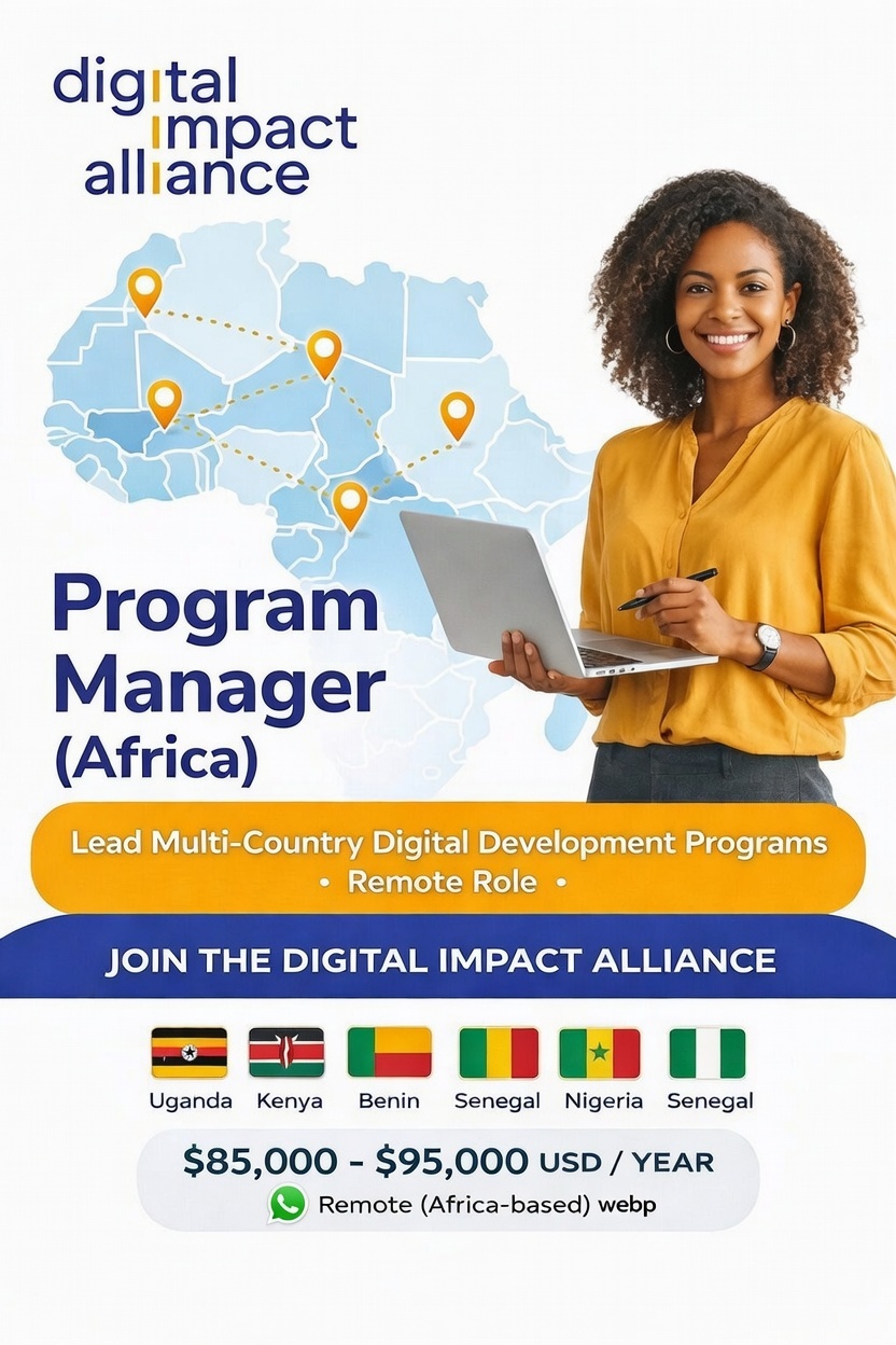 Program Manager Africa Remote Job Opportunities Await