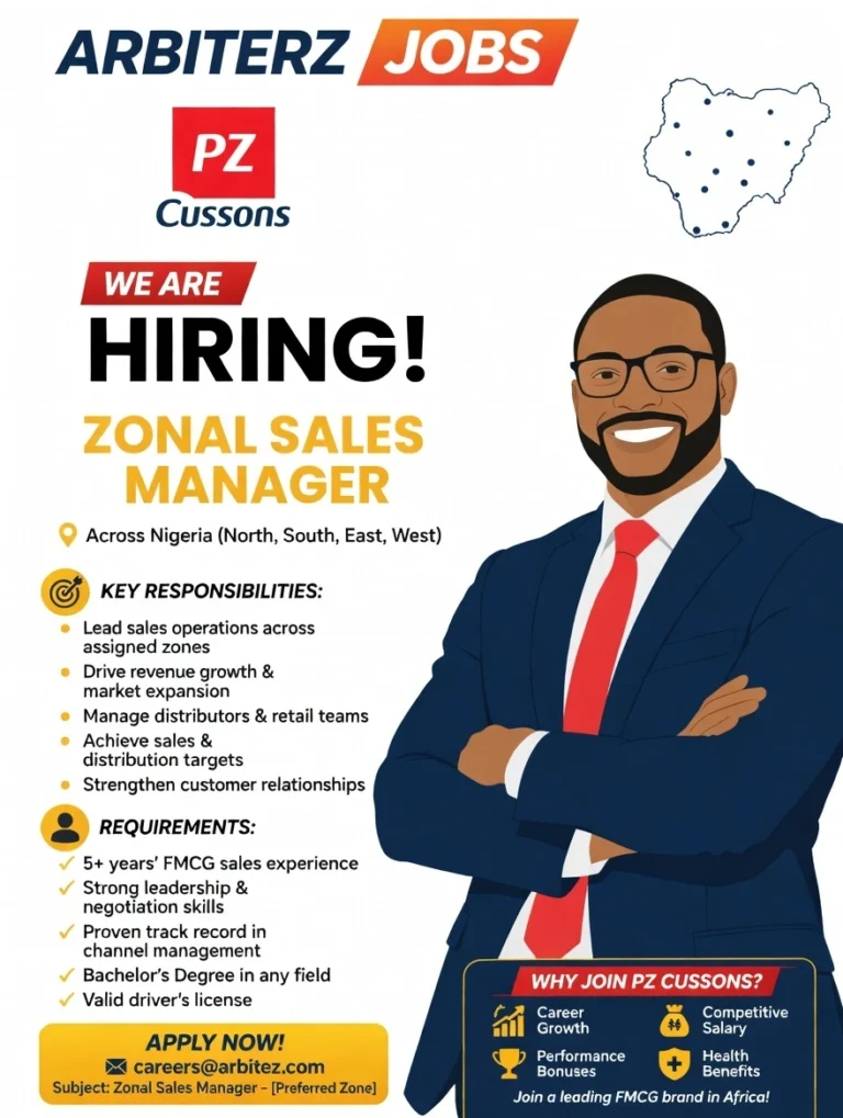 PZ Cussons sales manager
