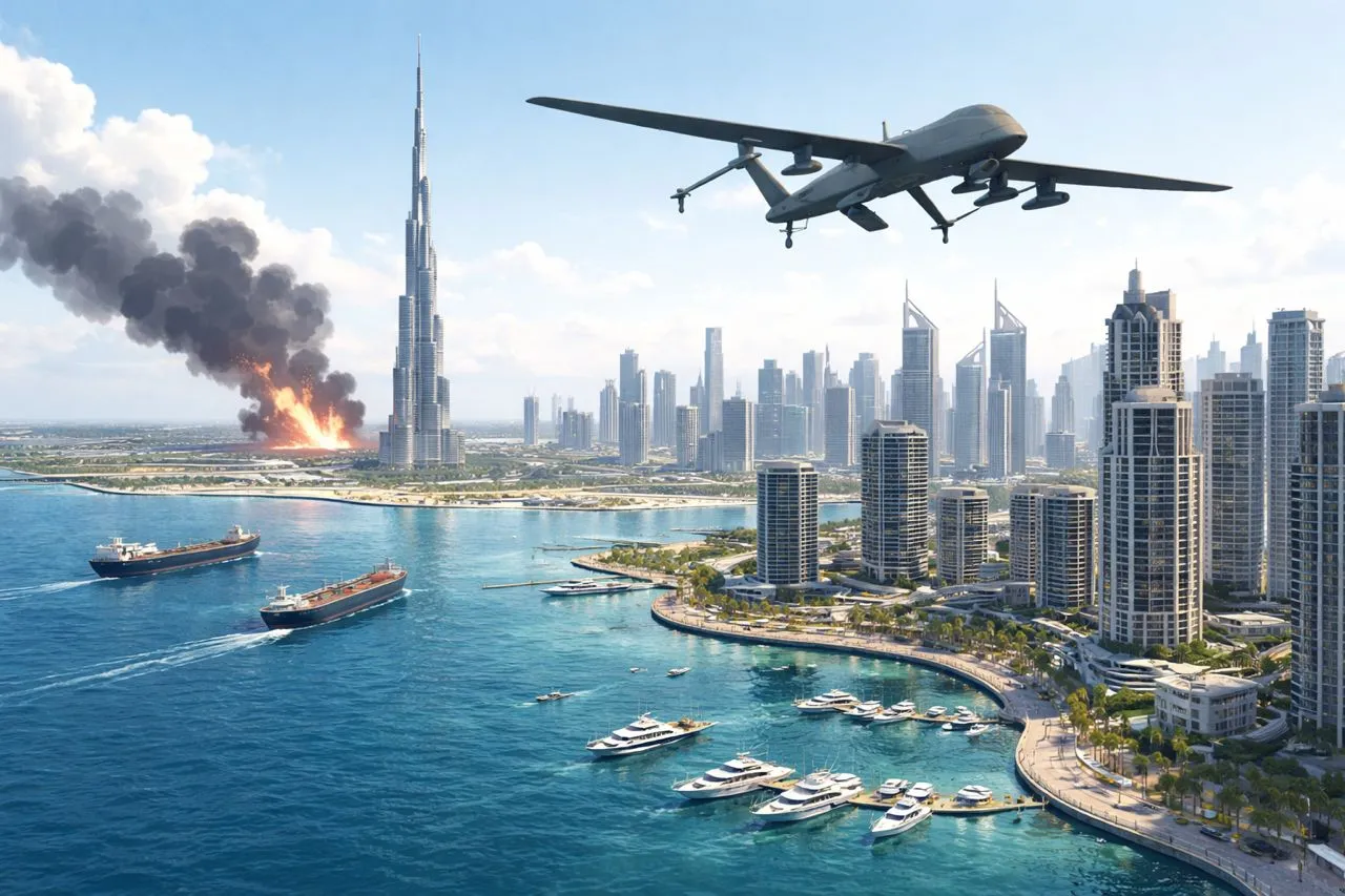 Dubai drone attack