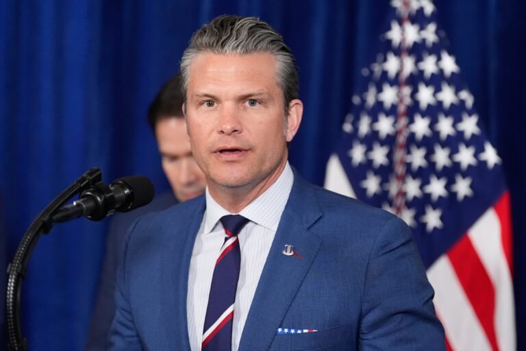 Pete Hegseth Iran war