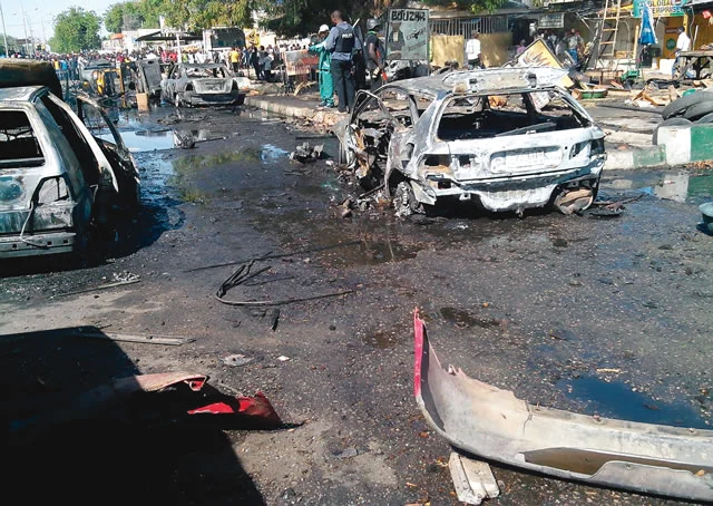 Maiduguri Bomb explosion