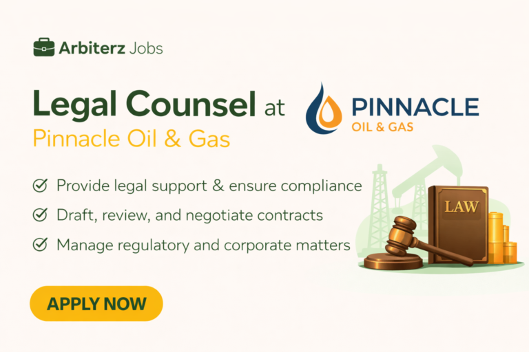 Pinnacle Oil Legal Counsel
