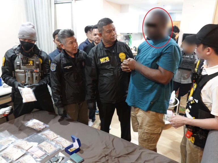 Nigerian arrest in Thailand