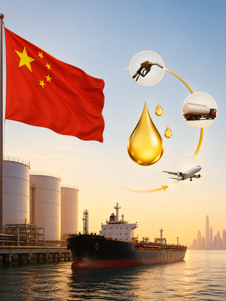 Chinese oil freight