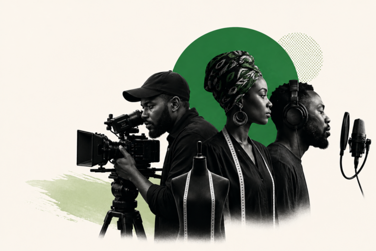 Multiple creatives at work