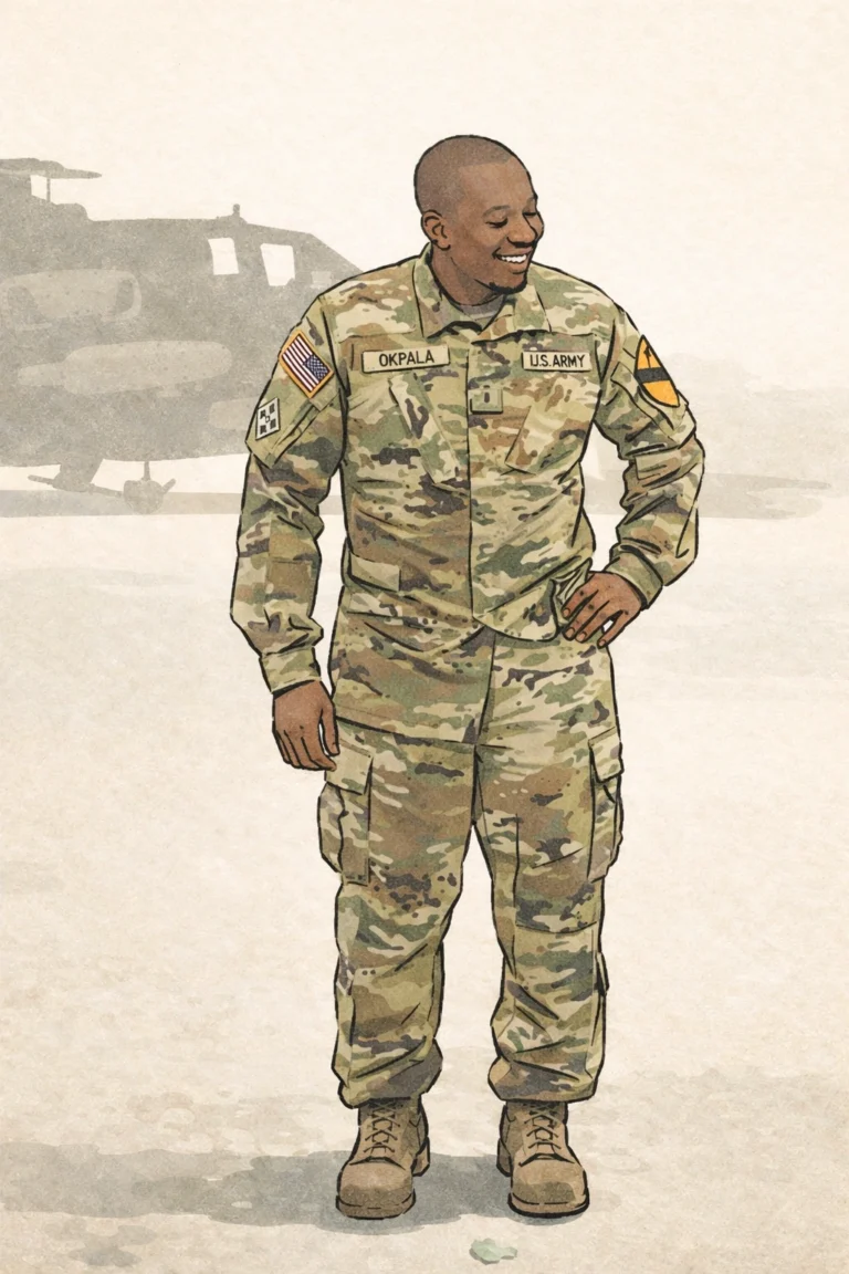 Jude Okpala US Army Pilot