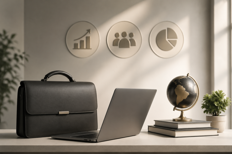 office of an early career professional