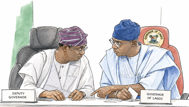 Two politicians discussing