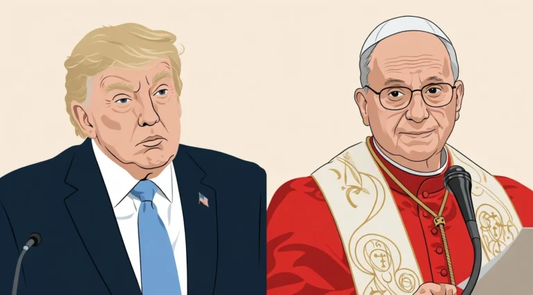 Donald Trump Pope Leo XIV