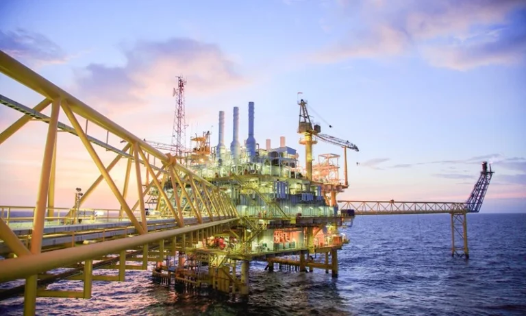 offshore oil rig