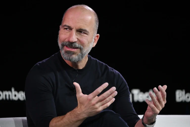 Dara Khosrowshahi - CEO at Uber speaking at a conference