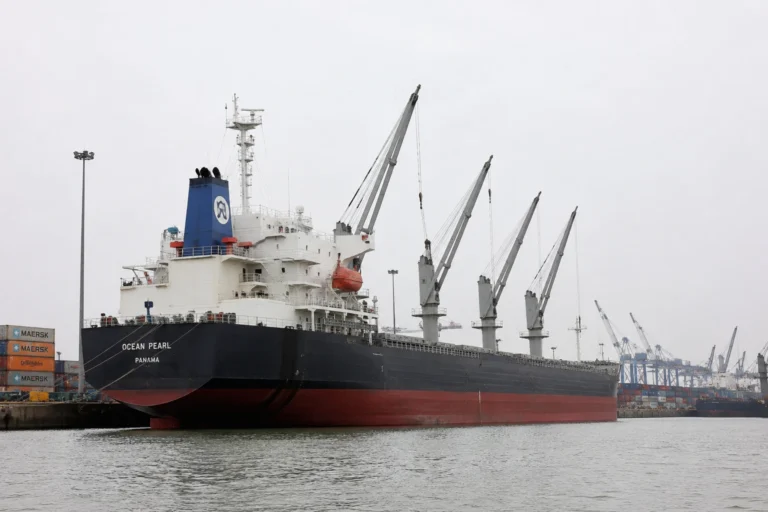 Ship at Lagos port